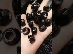 M20 DIN6923 Carbon Steel Hex Flange Nut Black Zinc Plating