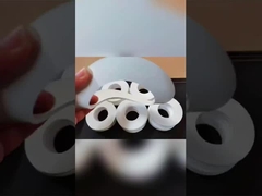 ASME B16.21 Nichtmetallische PTFE Flachdichtung Weiße Farbe für Flachwandrohrflächen