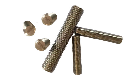 kaufen B18.31.1M Metric Continuous Threaded verziert Stahlbolzen-Bolzen ASTM A193 B8M Staninless online manufacture