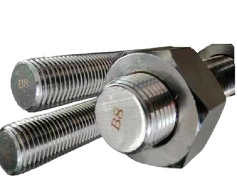 kaufen Ununterbrochener Faden verziert grobe Zähne/Bolzen-Bolzen Staninless-Stahl-ASTM A193 B8 online manufacture
