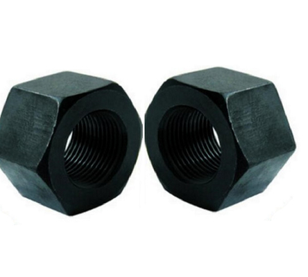 kaufen Sechskantmutter des Kohlenstoffstahl-Hexagon-Kontermutter-Schwarzoxid-Überzug-/M3 M8 M12 online manufacture
