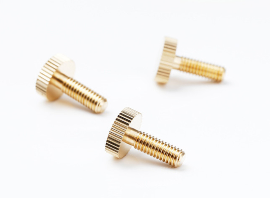 kaufen Knurling Dünnkopf Messing Daumen Schraube für Elektronik Luftfahrt Marine online manufacture