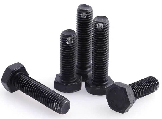 kaufen Schwarze Hex-Kopfschrauben mit einem Loch am Ende des Schangs 8.8 &.10.9 Kohlenstoffstahl online manufacture