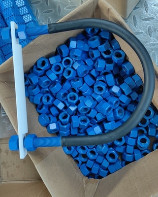 kaufen Xylan Fluorkohlenstoff beschichtet U-Schraube mit Polyshrink 4 Nüsse Waschmaschine online manufacture