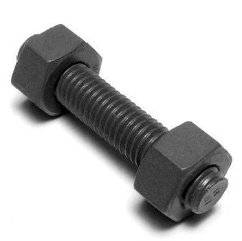 kaufen ASTM A193 B7 Stabschraube C/W ASTM A194 2H Schwere Hex-Nuss und flache runde Waschmaschine mit Zinkbeschichtung online manufacture