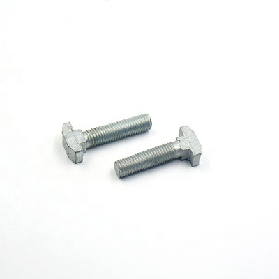 kaufen Schmiede Flachquadrat Hammerkopf T-Schrauben mit heiß eingeweichtem Verzinktem Beschichtung online manufacture
