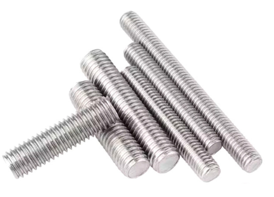 kaufen Edelstahl ASTM A194 Gr.8M Klasse 2/A194 8M Vollgewirbelte Stangenschraube mit Hex-Nuss für Rohrleitungsflansche online manufacture
