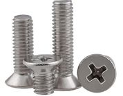 Stainless Steel Cross Recessed Screw For Bridge / Tunnel / Urban Railway Systems