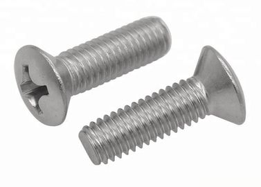 kaufen Metrische vertiefte Querschraube, Phillips Raised Countersunk Head Machine-Schraube online manufacture