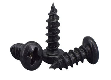 kaufen Schwarze überziehende selbstschneidende Metallschrauben mit vertieftem Pan Head-QUERLÄRM 7981 online manufacture