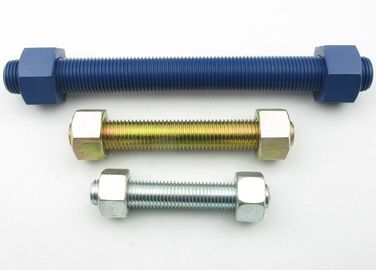 kaufen Voller verlegter hochfester doppelseitiger Bolzen fertigte mit 2 Hexen-schweren Nüssen besonders an online manufacture