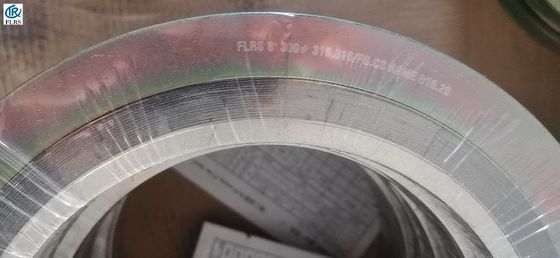 kaufen Angehobene gewundene gedrehte Dichtung des Gesichts-SS304 ASME B16.20 online manufacture