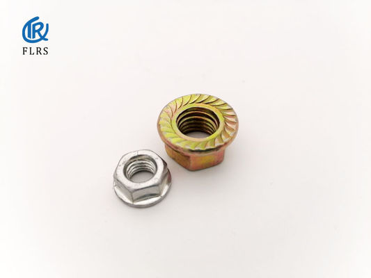kaufen Hexen-Kopf Gr5 M6 zackte einfaches Ende der Flansch-Kontermutter-DIN6923 online manufacture