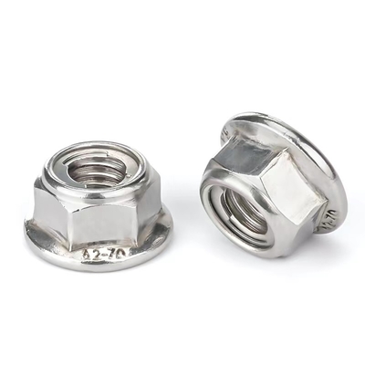 kaufen Stahlblech-Hexen-Flansch-Kontermutter mit Metalleinsatz-Grad 8 GB /T 6187 online manufacture
