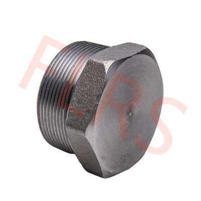Materieller verlegter Hexagon-Hauptstecker A182 F316 ASME B16.11 MNPT BSPT