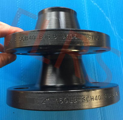 Geschmiedetes Kohlenstoffstahl-schweißendes Hals-Flansch angehobenes Gesicht ASME B16.5/EN1092-1