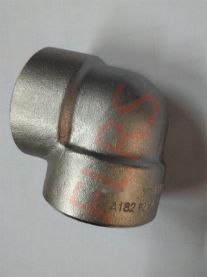 Klasse 3000 schmiedete Stahl-Fitting der 90 Grad-Ellbogen A182 F316L ASME B16.11