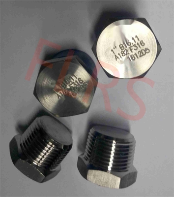 Verlegtes Hexagon-Hauptstecker-Edelstahl-Fitting A182 F316 ASME B16.11
