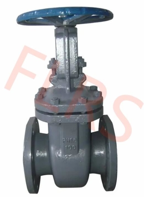 Ventil DN150 Marine Cast Steel Flanged Gate für Schiffsbau JIS F7366 PN10