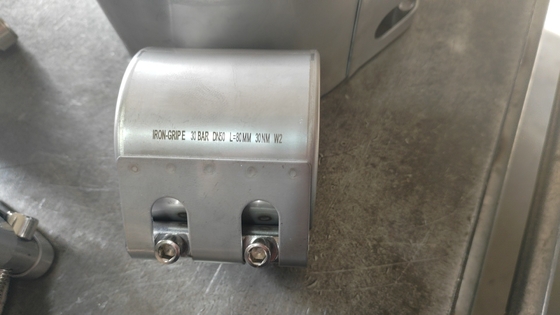 Rohrleitungsreparaturkopplung/Klemme GRIP-Typ SS304 Material mit EPDM-Liner