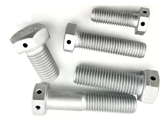 Grade 8.8 Hexkopfschraube mit Loch GB32.1 Dacromet-Dichtungsschraube mit Drahtpunktierung M6M8M20