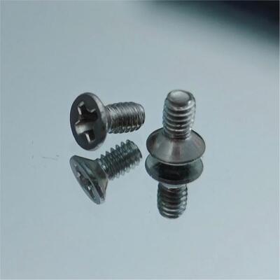 Wird für Elektronik und Präzisionsinstrumente verwendet. Mini-Kreuzschlitz-Senkkopfschraube aus Edelstahl