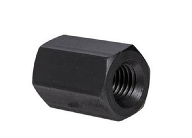 Schwarze verzinkte Hexagon-Kontermutter, Kohlenstoffstahl-Hexagon-Spannmuttern