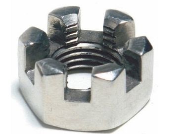 Gekerbte Hexagon-Kontermutter haltbar mit metrischem grobem und Feingewinde