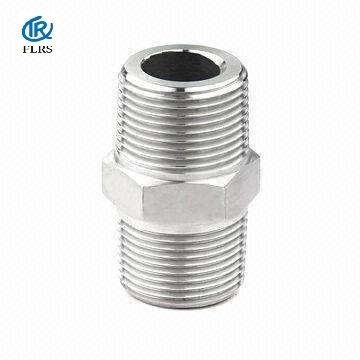 Kohlenstoffstahl ASME B16.11 Npt verlegte Hexagon-Nippel