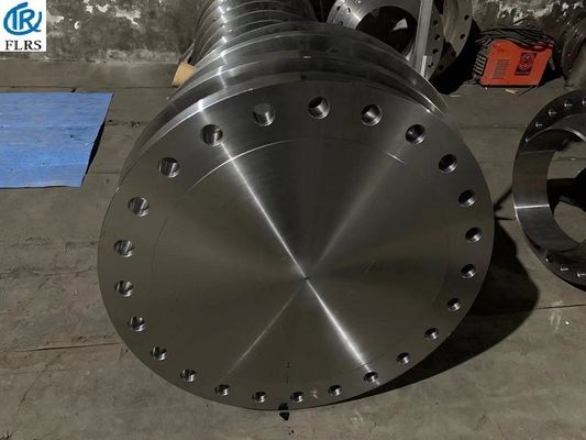 Geschmiedeter Flansch ASTM SA105 N+ des Kohlenstoffstahl-ASME B16.5 Blid Fein